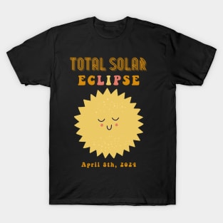 TOTAL Solar ECLIPSE April 8, 2024 Cute Solar T-Shirt